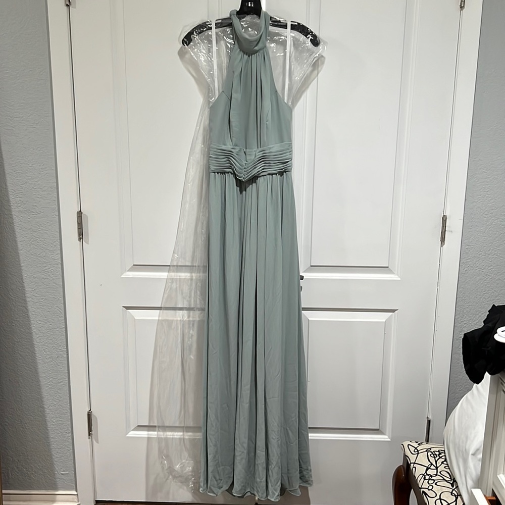 Halter Neck Bridesmaid Dress